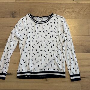 J. Crew pineapple sweater